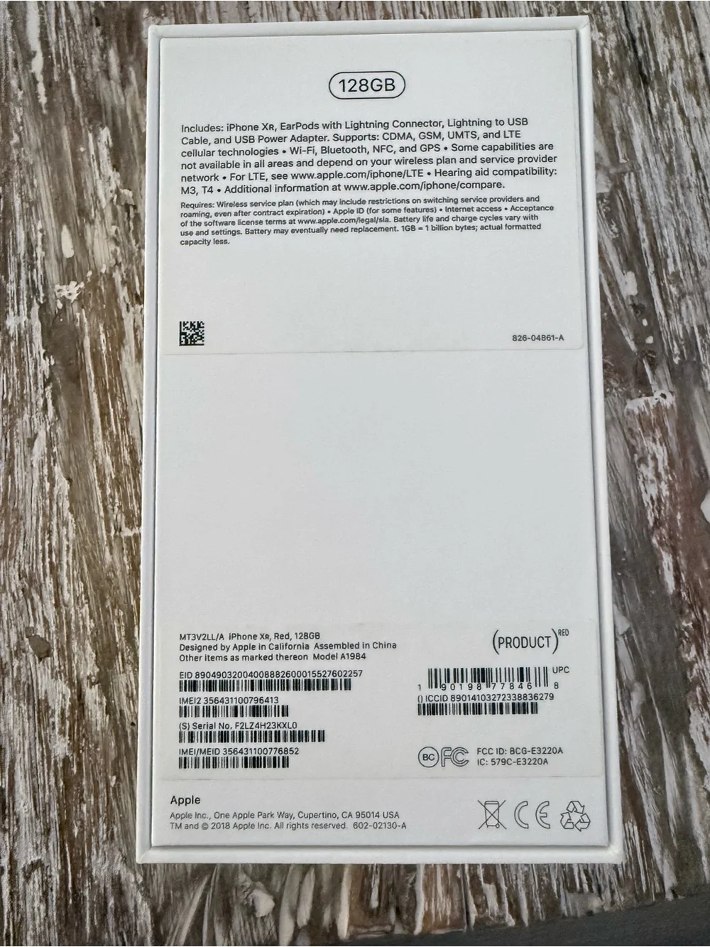 Apple iPhone XR Red 128 GB